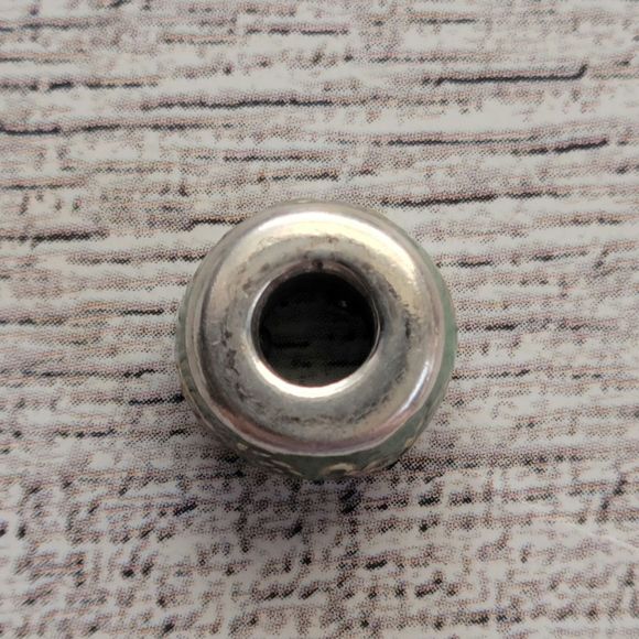 🌕 CLEARANCE BRIGHTON Anchor Stopper Bead Blue Green Hombre Silver Plated - Picture 4 of 4